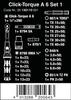 Click-Torque Wrench 1/4''2.5-25Nm, 20 Pieces - W05130110001