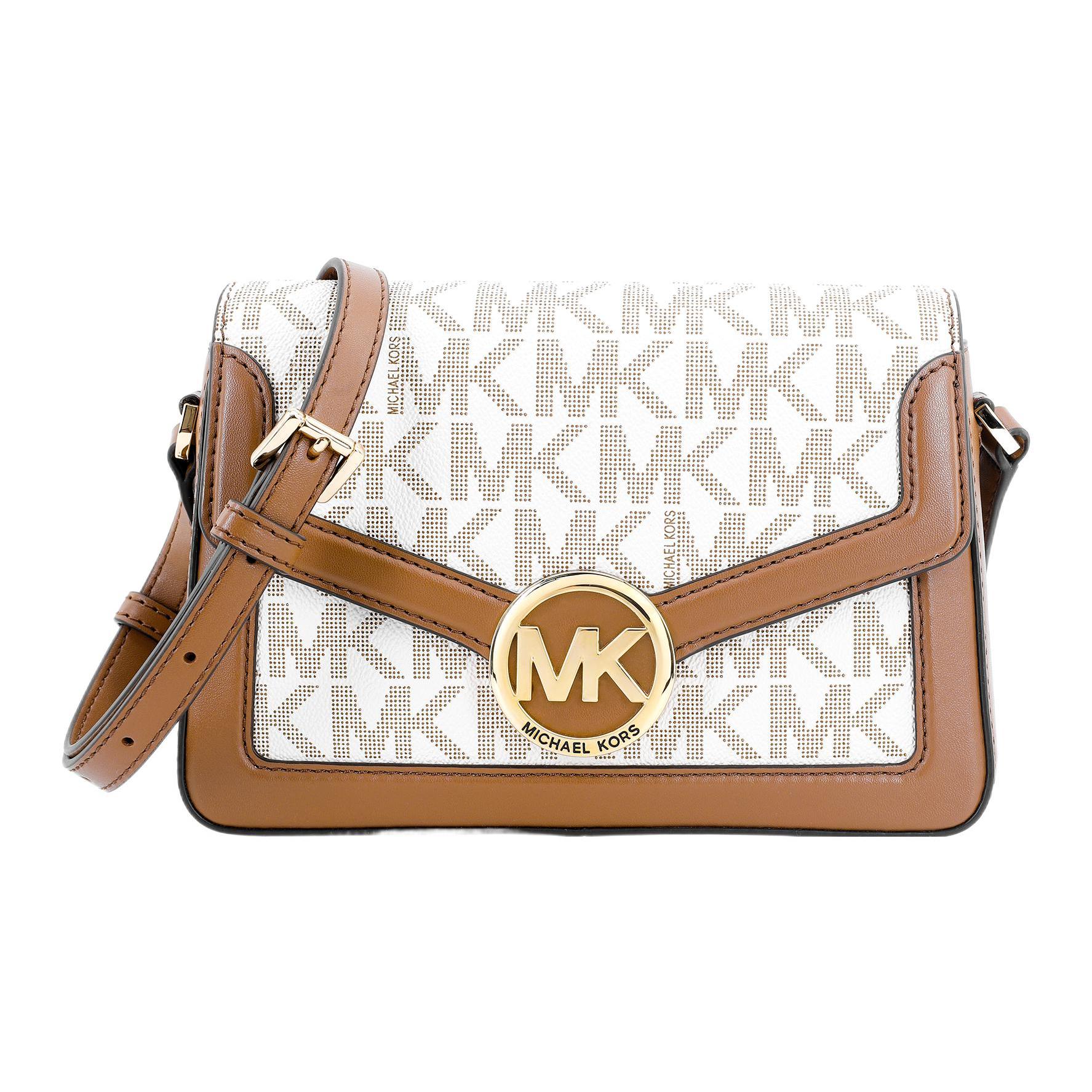 

Новые кожаные сумки кроссбоди MICHAEL KORS Jessie, сумки через плечо, женские, хаки 38T1CI6C1B-VANILLA 27.4*7.1*19.1CM