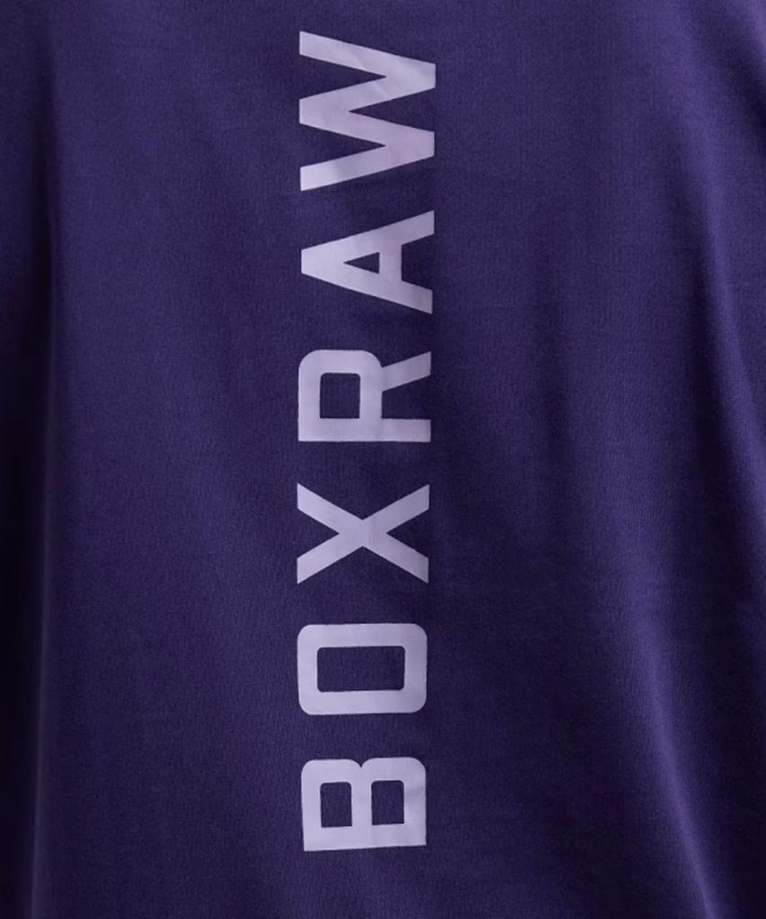 BOXRAW Lineal Oversized T-Shirt - Women'S W Bxrw-U-Linot-W [Purple] (Type A)