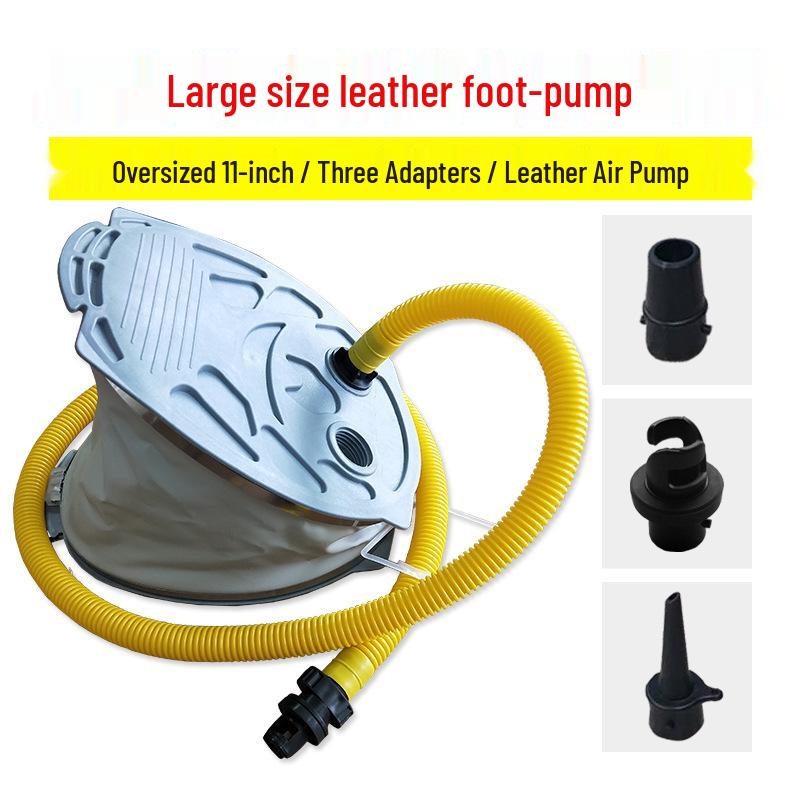Outdoor Multi-Purpose Foot Pump for Kayaks, Air Mattresses, Pools, and Swim Rings