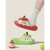 Original Small Apple Slippers Original Couple Summer Home Cute Thick Bottom Dormitory Sandals External Wear