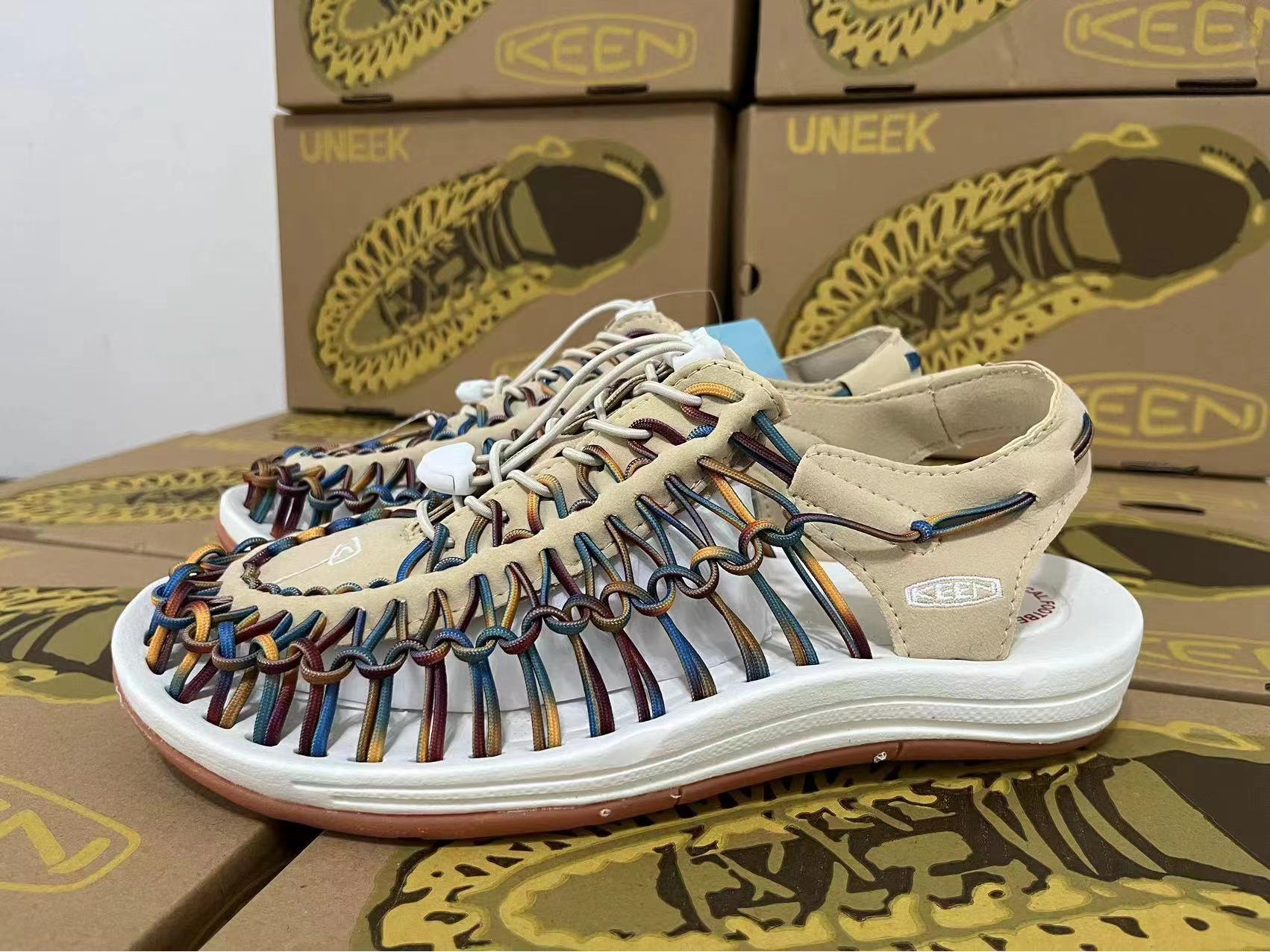 

AIR KEEN Дихаючі Антиковзкі Вуличні Ткані Сандалі для Пар 45