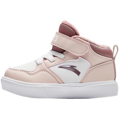 Kids Trendy Minimalist Lightweight Shock Absorbing Warm High-Top Walking Shoes Baby Shoes Light-Pink A22440060-1