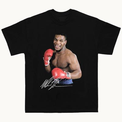 Mike Tyson Iron T-Shirts Black Champion Unisex Shirt, Gift For Boxing Fans PQ845