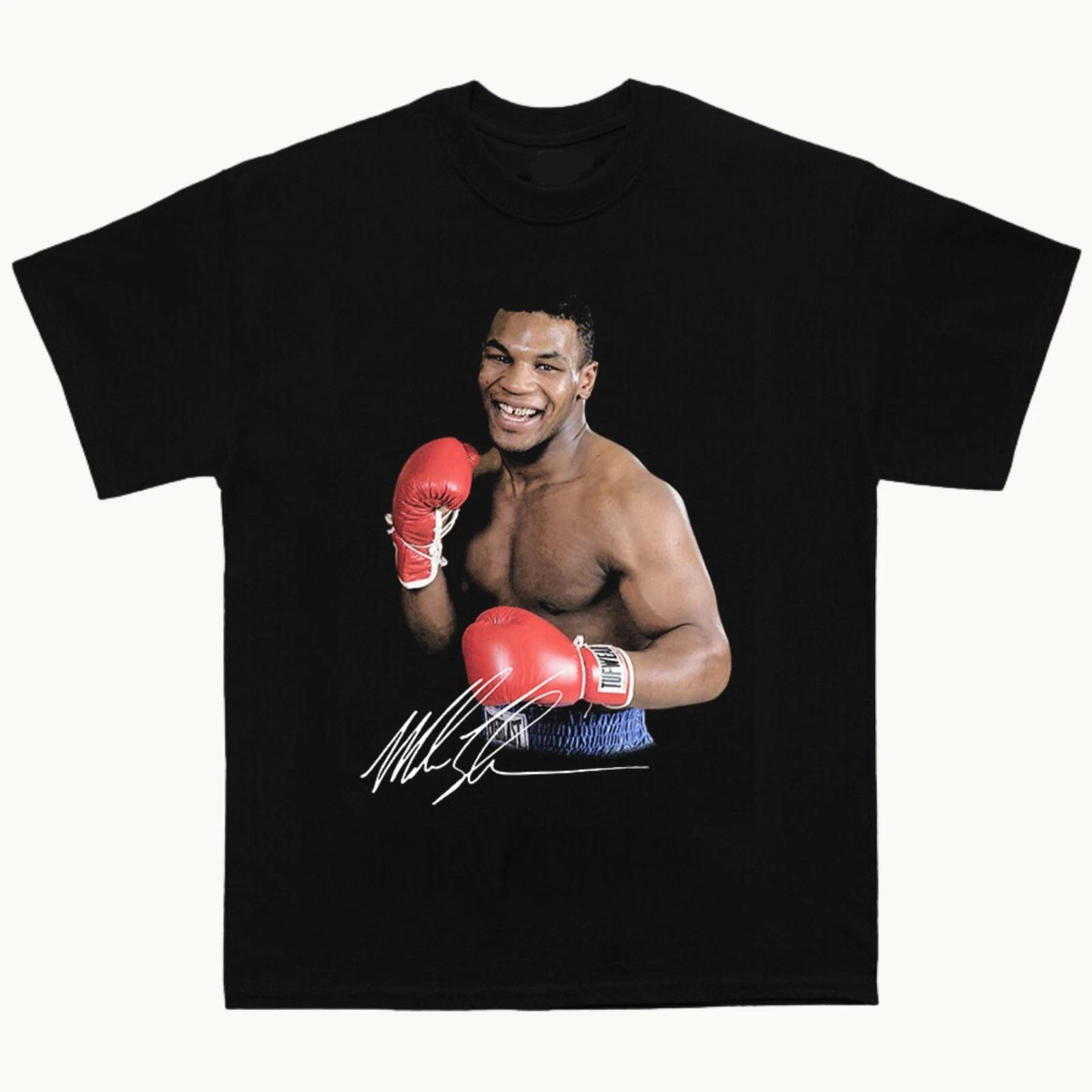 

Mike Tyson Iron T-Shirts Black Champion Unisex Shirt, Gift For boxing Fans PQ845 3XL