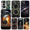 Retro-Kamera-Handyhülle für iPhone 17 16 15 14 13 12 Pro Max 11 Pro Max 17 AIR Plus Stoßfeste Weiche TPU-Hülle Fundas Capas