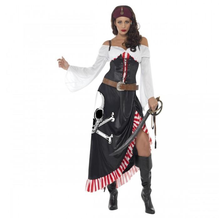 Smiffys Womens/Ladies Sultry Swashbuckler Costume Set