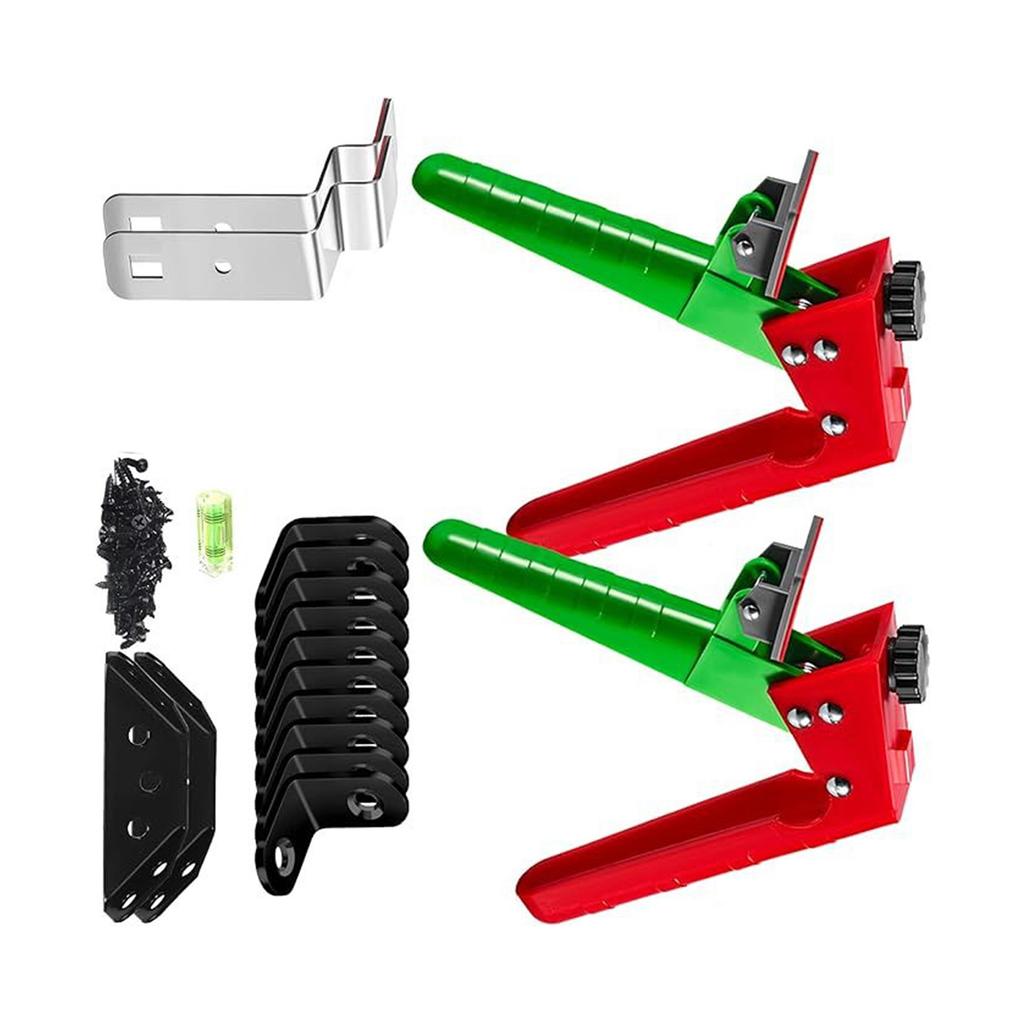 Easy To Use Adjustable Clamp for Installing Drawer Front Panel Woodworking Jig Tool Cabinet Face Frame Clip Daily Use