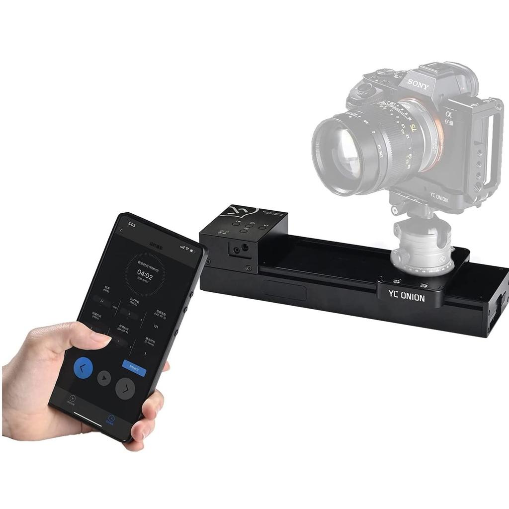 YC Onion Motorized Camera 26cm with App Slider Rail Track Compatible with YC Onion Maximum Load Capacity 10kg for DSLR Video and GoPros Slider,