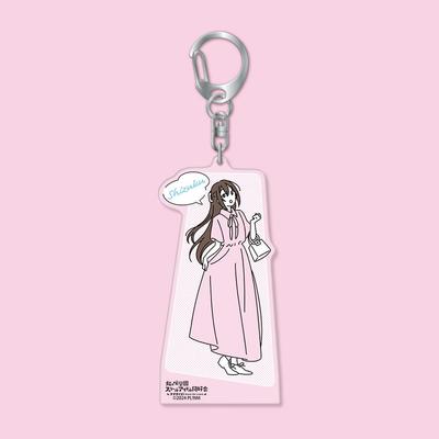 Love Walk with the Acrylic Shizuku W50 X Acrylic Live! Series Season. Keychain, Sakurazaka, Approx. H100mm,