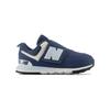 New Balance 574 Comfortable Versatile Low-Top Walking Shoes Baby Shoes Blue White NW574KIE
