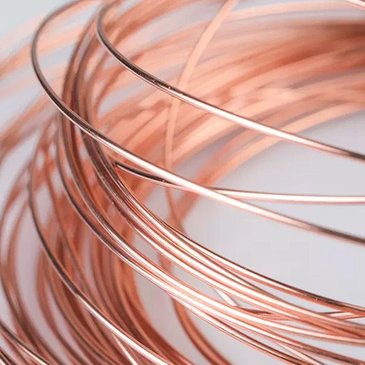 Red Pure Copper Conductive Wire - Available In 0.5/0.8/1/2/3/4/5mm Thickness