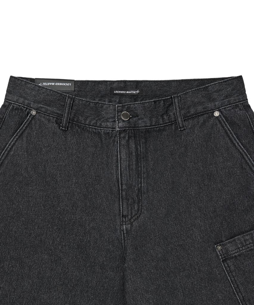 Loghideumatin Denim Shorts (Black)