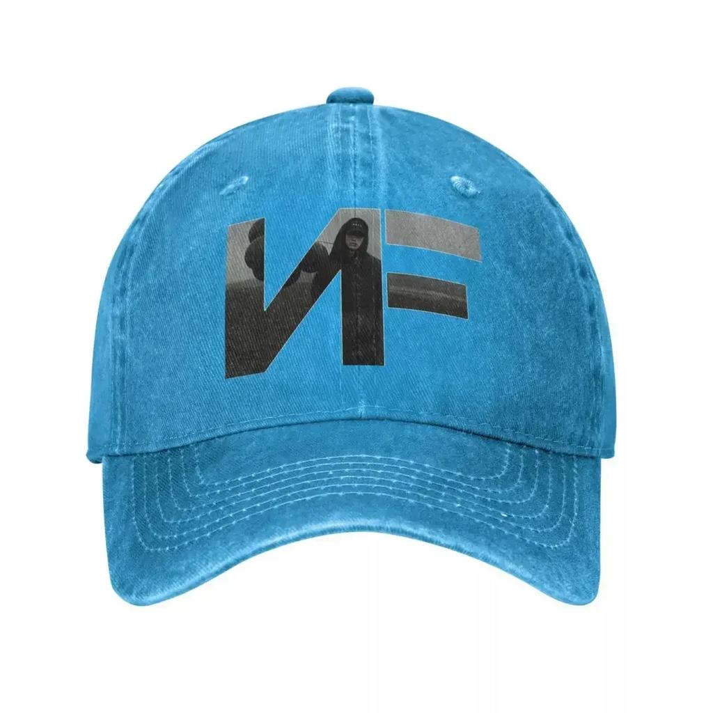 NF Rapper Logo Trucker Hats Merchandise Vintage Distressed Cotton Hope Album Tour 2024 Baseball Cap For Unisex Adjustable