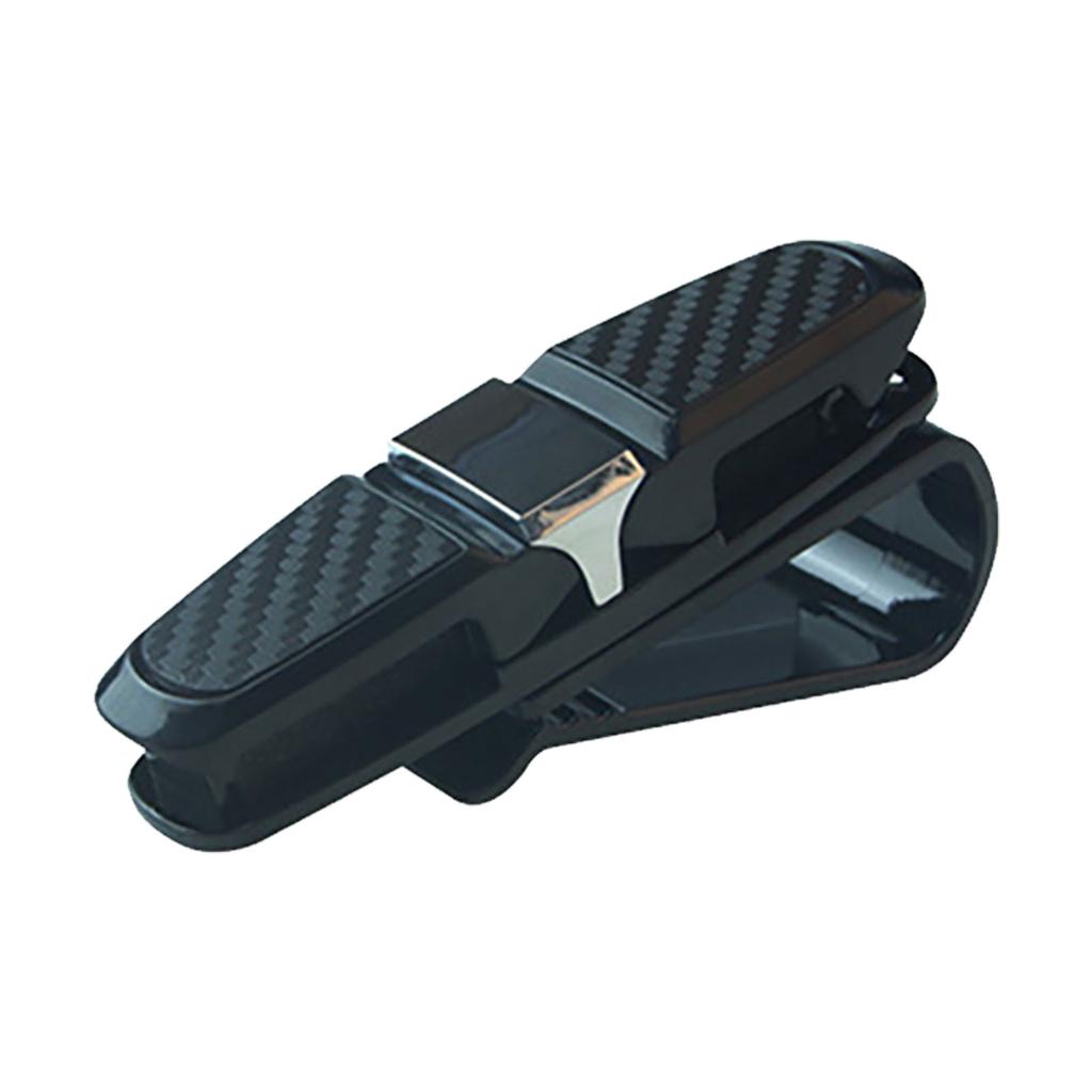 Carbon Löten Auto Brillenhalter Multifunktionaler Auto Sonnenbrillen Geldscheinklammer