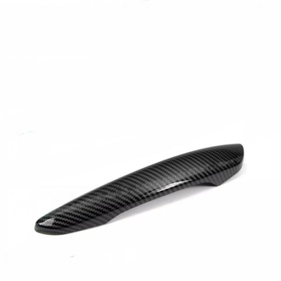 Carbon Fiber Cover For -2025 Mazda 3 Sedan Hatchback Side Smart Door Handle