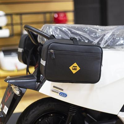 Electric Motorcycle Side Saddlebag - Rear Seat Cycling Bag and Tail Luggage Bag