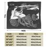 Mirai Nikki Gasai Yuno Blanket  Warm Funny Plush Throw Blanket For Girls Boys Couch Chair Flannel Bedspread Bed Cover