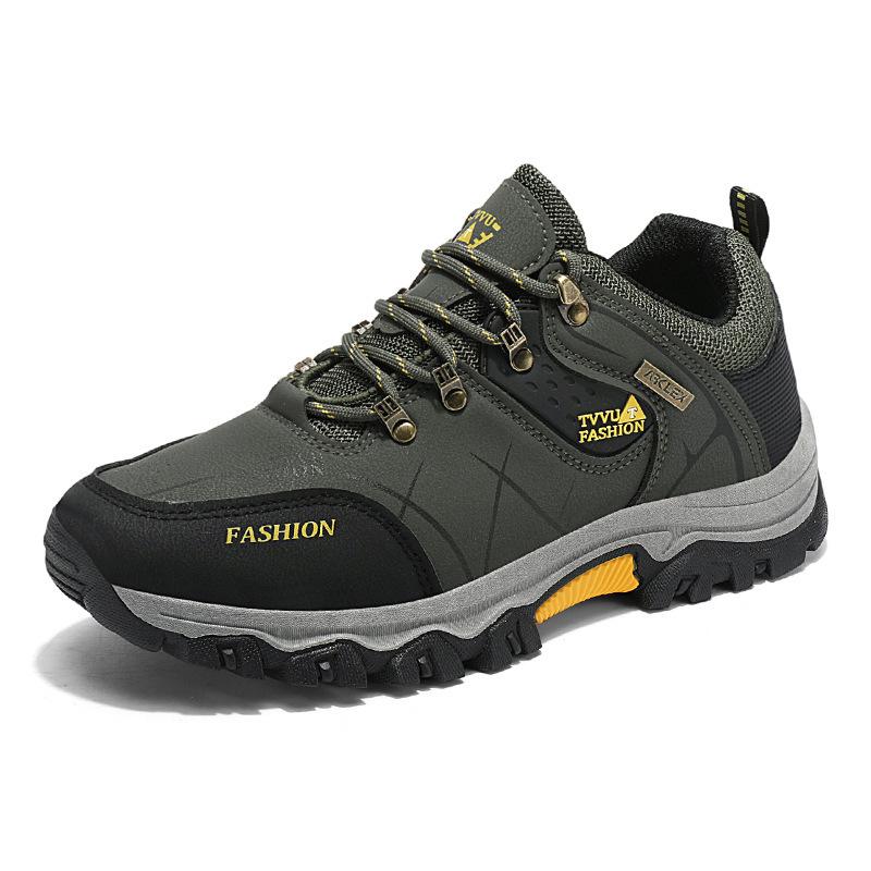 Autumn New Large Size Men's Sports Non-slip Sneakers Mountaineering Shoes Work Wear-resistant Men's Shoes