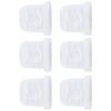 6pcs Silicone Diaphragm Breastpump Accessories Anti Backflow Replacement Diaphragm for S32 Wearable 