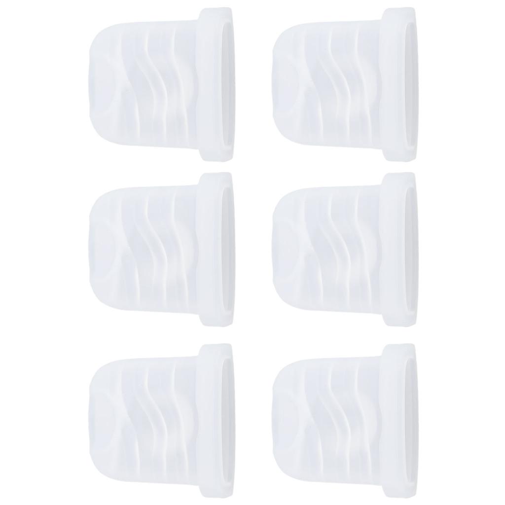 6pcs Silicone Diaphragm Breastpump Accessories Anti Backflow Replacement Diaphragm for S32 Wearable 
