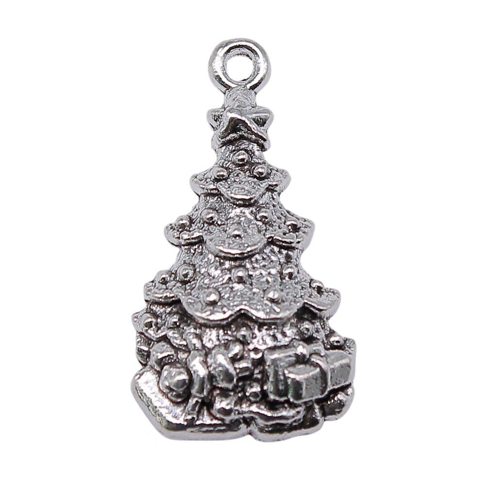 Acorn Charms Christmas Tree Pendants For Forest Nature Themed Jewelry