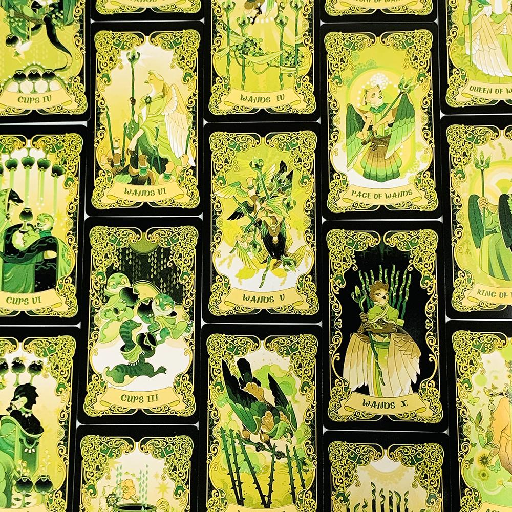 NEW Tarot Cards 78 Pcs English Version Divination Oracle Deck Board Game Camping Party Card Game Meditation & Spiritual Practice