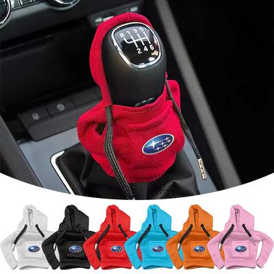 1 Adet Araba Vites Topuzu Kılıfı Manuel Kol Vites Sweatshirt Değişim Kolu Kılıfı Forester SG SJ SH Crosstrek Legacy Tribeca XV İçin
