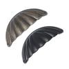 Wardrobe Cupboard Furniture Fittings Vintage Drawer Knobs Shell Shape Door Handles Cabinet Pulls