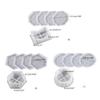 1/5Pieces Round Octagon Epoxy Casting Mould Resin Tray Coaster Mould Kit DIY