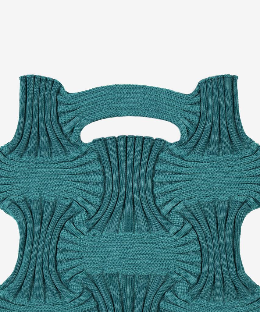 Pleatsmama Mini Bow Bag Pacific Blue