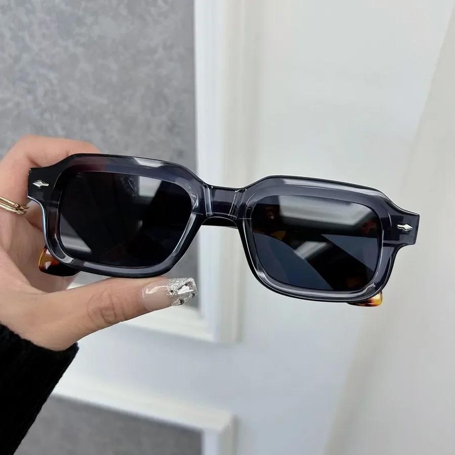 Square Sunglasses Women Men Vintage Brand Mirror Stylish Sun Glasses Female Male Cute Lens Personality Colors