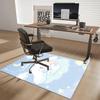 Anime Cinnamonroll Chair Mat - Cute Cartoon Design Office Desk Pad, Non-Slip Rug for Home Decor, Suitable for All Seasons, Perfect Gift for Anime Love