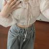 Women's American Retro Wide-Leg Jeans: Flattering Drapey Trousers for Petite, Curvy Figures