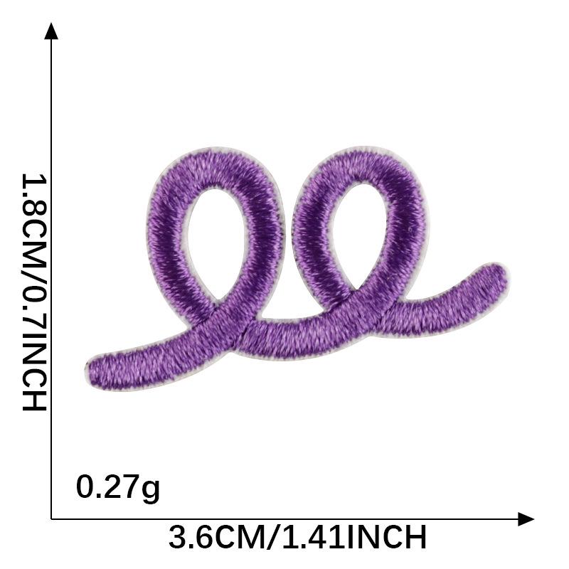 Korean DIY Embroidered Star Self-Adhesive Patch - Clothing Accessory