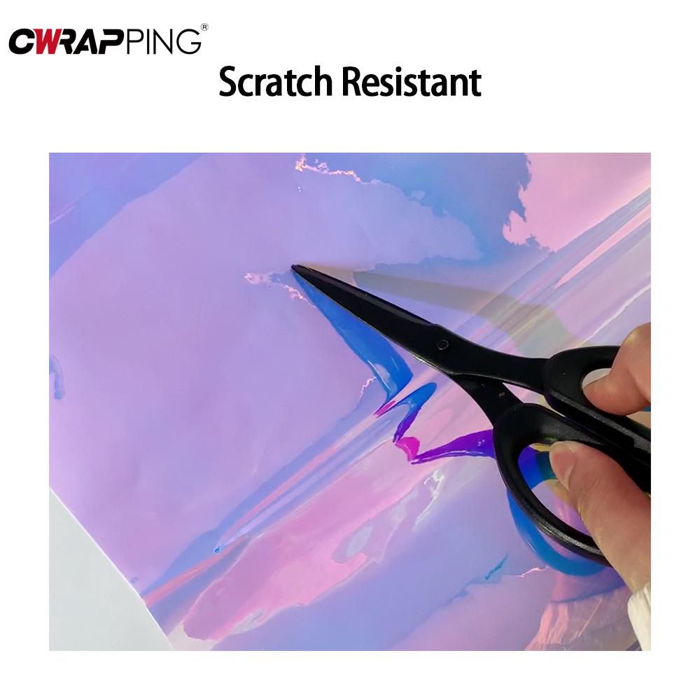 Car Stickers Rainbow Chameleon Vinyl Film Auto Motorcycle Body Paint Protection Sticker Holographic Sticker for Car Accessories