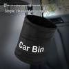 Foldable Car Trash & Storage Bin: Multifunctional Spiral Bucket Organizer