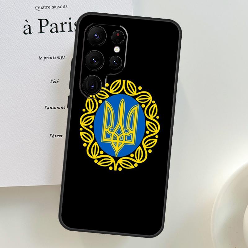 Ukrainian Flag Case For Samsung Galaxy S26 Ultra S25 S24 S23 S22 S21 S10 Plus S20 FE S25 Ultra Phone Cover