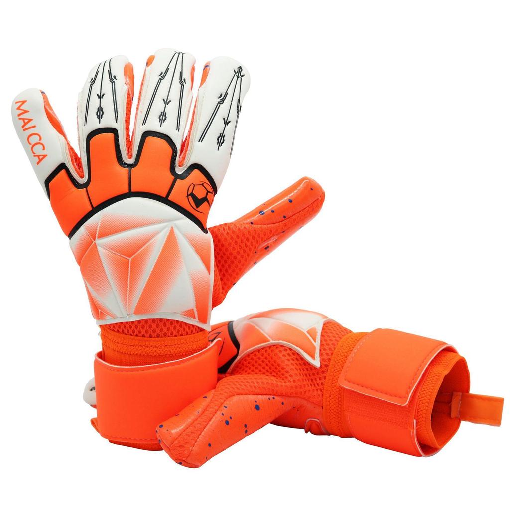 McDavid Yu Series 11.0 Adult Half-Finger Goalkeeper Gloves with Finger Protection