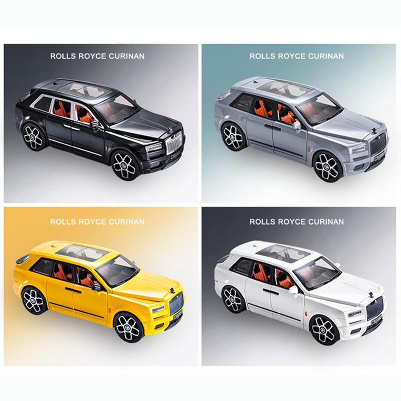1/20 Scale Cullinan Alloy Luxury Model Car Diecasts Metal Toy, Pull Back Vehicle with Sound and Light για παιδιά Συλλογή δώρων για ενήλικες