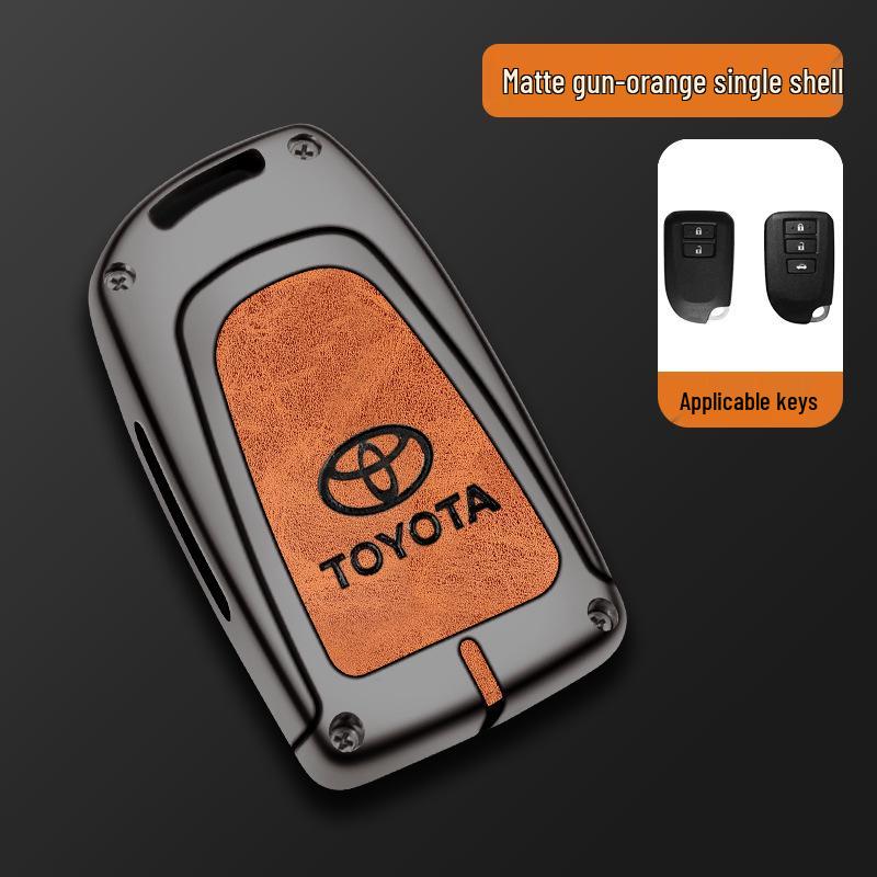 Toyota Yaris L Key Cover for Sedan Vios FS & Yaris L X: Protective Car Key Shell Keychain Bag