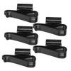 5Pcs Set ABS Aquarium Hose Clamps Black Pipe Securing Aquarium Hose Holder 8 to16mm Pipes Hose Mounting Clamps Fish Tank