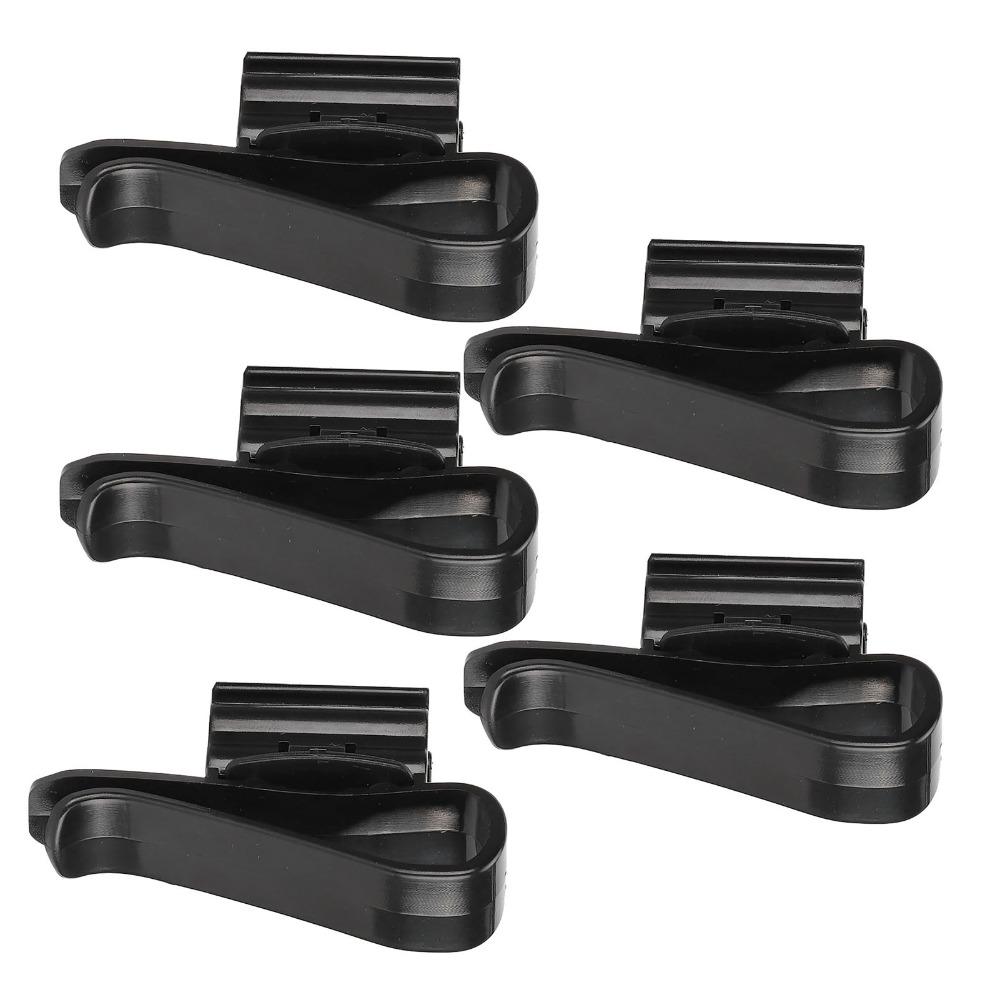 5Pcs Set ABS Aquarium Hose Clamps Black Pipe Securing Aquarium Hose Holder 8 to16mm Pipes Hose Mounting Clamps Fish Tank
