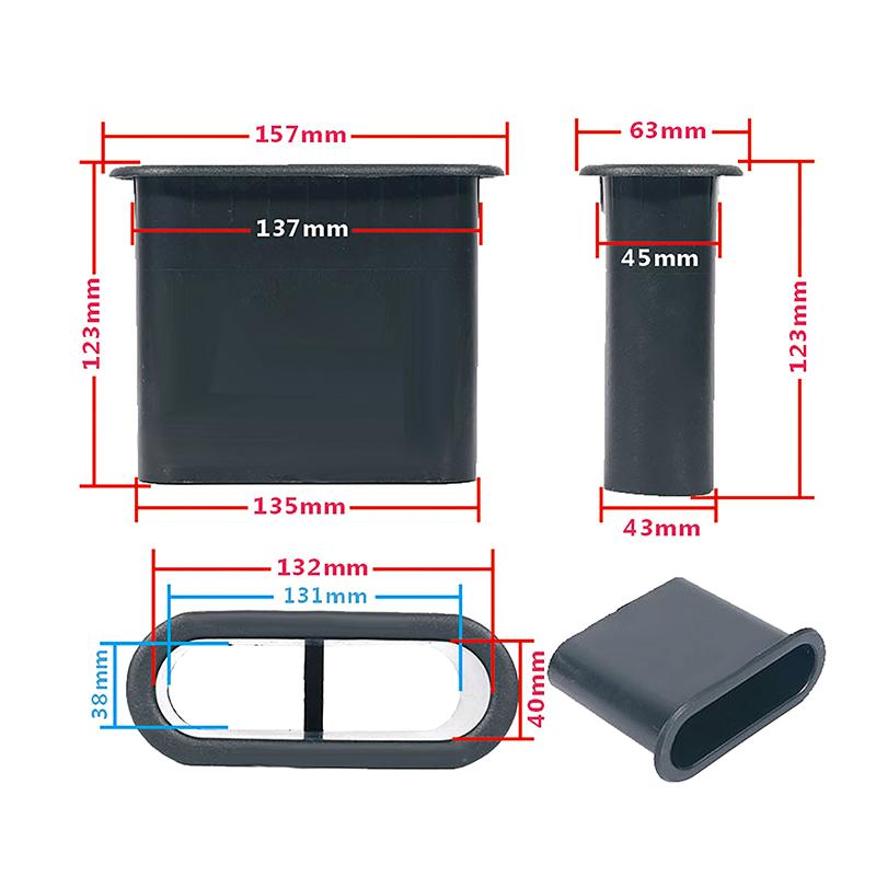 Speaker Port Tube Bass Vent Ventilation Inverted Tube Subwoofer Woofer Reduces Unwanted Noiseaudio Repair Accessory