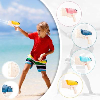 Kinder Doppelkopf Presse Wasser Spray Burst Wasser Un Mi Cartoon Strand Wasser Spielzeug