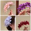 Large Chinese Style Side Clip Fairy Bride Hair Accessories Headdress Flower Hair Stick  Female