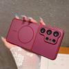Matte Nano Magnetic For Magsafe Case For Samsung Galaxy S26 Ultra S25 S24 S23 Ultra Lens Protection Shockproof Hard PC Cover