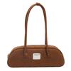 Autumn New Niche Retro Underarm Portable Bowling Bag Simple Large Capacity Underarm Commuter Bag