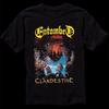 Vtg Entombed Clandestine Schwer Baumwolle Schwarz Alle Größen T-Shirt Sg241