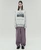 THEVINYLHOUSE Dyed Double Knee Pants Purple (Vh2Dfupa10A)